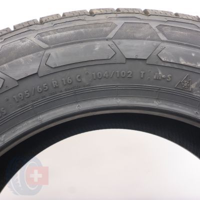 7. 195 65 16C 4x CONTINENTAL 195/65 R6C 104/102T VanContact Winter Winterreifen 2019 VOLL WIE NEU
