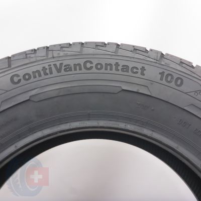 5. 195 75 16C 2x CONTINENTAL 195/75 R16C  107/105R ContiVanContact 100 Sommerreifen 2010/20 VOLL 
