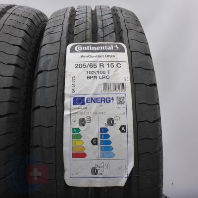 3.  205 65 15C 2x CONTINENTAL  205/65 R15C 102/100T VanContact Ultra Sommerreifen 2022 Ungebraucht   