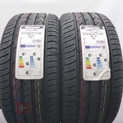 3. 215 40 17 4x GISLAVED 215/40 R17 87Y XL UltraSpeed 2 Sommerreifen 2022 VOLL 