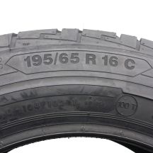 4. 195 65 16C 2x CONTINENTAL 195/65 R16C 104/102T ContiVanContact 100 Sommerreifen 2019 WIE NEU VOLL