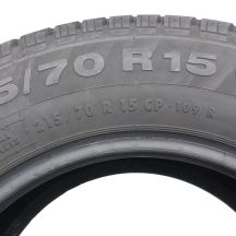 4. 215 70 15C 2x CONTINENTAL 215/70 R15C 109R VancoCamper Sommerreifen 2020, 2022 7-7,8mm