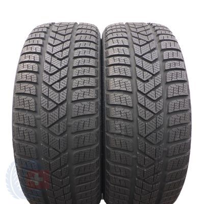 5. 205 40 18 4x PIRELLI 205/40 R18 86V XL Sottozero 3 Winter 2018/19 Winterreifen VOLL Wie Neu