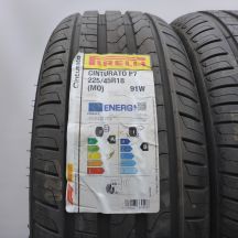 3. 225 45 18 2x PIRELLI 225/45 R18 91W Cinturato P7 Sommerreifen 2023 VOLL WIE NEU