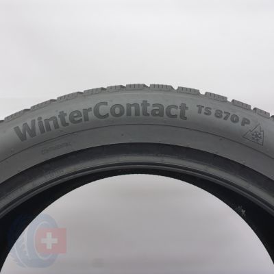 6.  255 45 20 2x CONTINENTAL 255/45 R20 105V XL WinterContact TS 870 P Winterreifen 2023  6,2mm