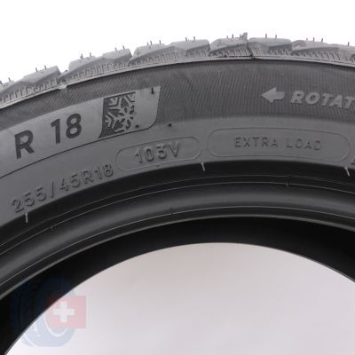 4. 255 45 18 1x MICHELIN 255/45 R18 103V XL Pilot Alpin 5 Winterreifen 2022 VOLL WIE NEU 