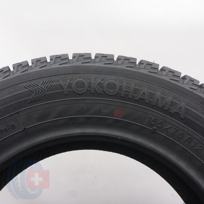 5. 155 70 12 4x YOKOHAMA 155/70 R12 73Q Ice Guard ic50 Winterreifen 2014 Ungebraucht  