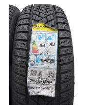3. 205 65 15 2x DUNLOP 205/65 R15 94T Winter Sport5 Winterreifen 2018 VOLL WIE NEU