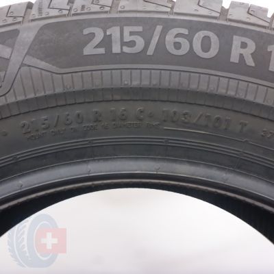 6. 215 60 16C 2x CONTINENTAL 215/60 R16C 103/101T VanContact eco Sommerreifen 2023 VOLL WIE NEU