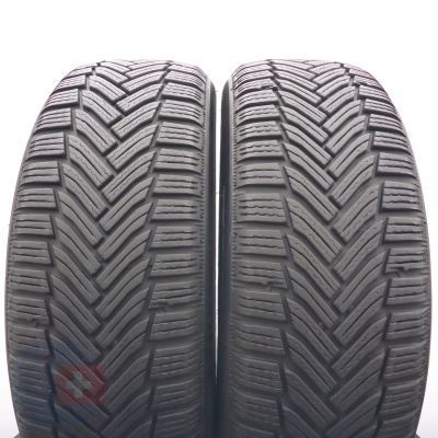 195 60 16 2x MICHELIN 89T Alpin 6 Winterreifen 2021 6,4-6,8mm