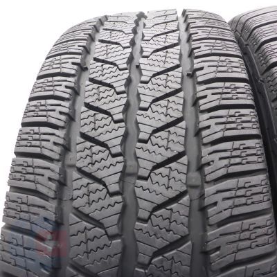2. 235 65 16C 2x CONTINENTAL 235/65 R16C  121/119R VanContacr Winter Winterreifen  9,8-8,8mm
