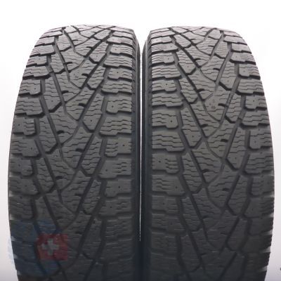 225 75 16C 2x NOKIAN 225/75 R16C 121/120R Hakkapeliitta C3 Winterreifen 2017 7,5-7,8mm