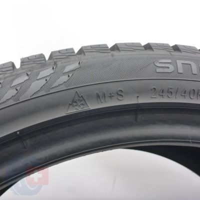2. 245 40 19 4x NOKIAN 245/40 R19 98V XL Snowproof 1 Winterreifen 2024 7,2-7,8mm