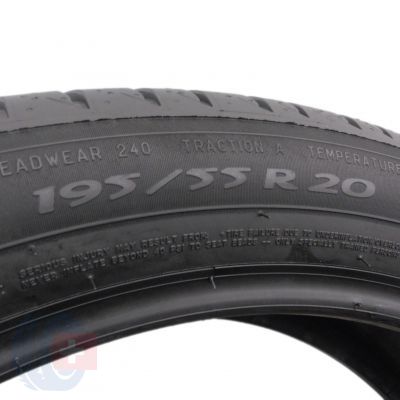 6. 2 x MICHELIN 195/55 R20 95H XL Primacy 3 Sommerreifen DOT19  7mm WIE NEU