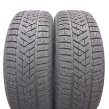 5. 215 55 18 4x PIRELLI 215/55 R18 95H Sottozero 3 Winter 2021 Winterreifen 6,8-7,3mm