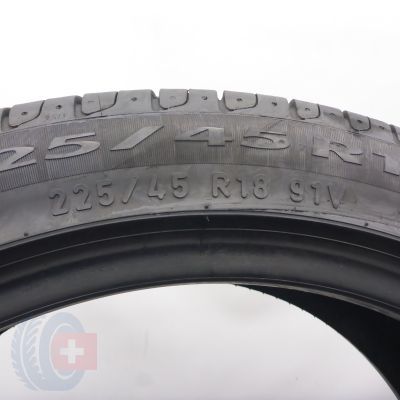 5. 225 45 18 4x PIRELLI 225/45 R18 91V Cinturato P7 RunFlat BMW Sommerreifen 2020 6,2-6,8mm