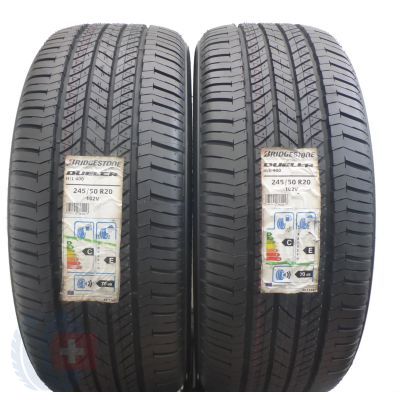 4. 4 x BRIDGESTONE 245/50 R20 102V Dueler H/L 400 Sommerreifen M+S 2016 VOLL Wie Neu