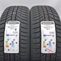 235 55 17 2x CONTINENTAL 235/55 R17 99H WinterContact TS 870 P Winterreifen 2023 VOLL WIE NEU  