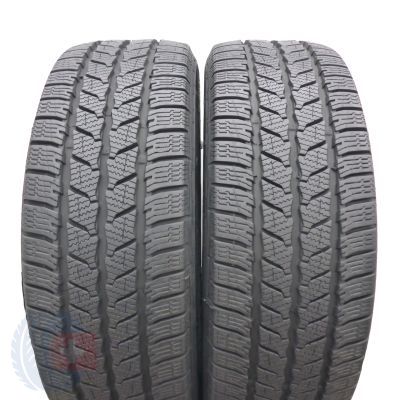 215 60 16C 2x CONTINENTAL 215/60 R16C 103/101T VanContact Winter Winterreifen 9mm 2017 Wie Neu