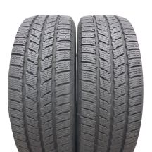 215 60 16C 2x CONTINENTAL 215/60 R16C 103/101T VanContact Winter Winterreifen 9mm 2017 Wie Neu