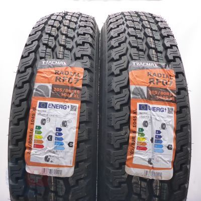  205 80 16 2x TRACMAX  205/80 R16 104S XL Radial RF07 Sommerreifen 2023 VOLL WIE NEU   