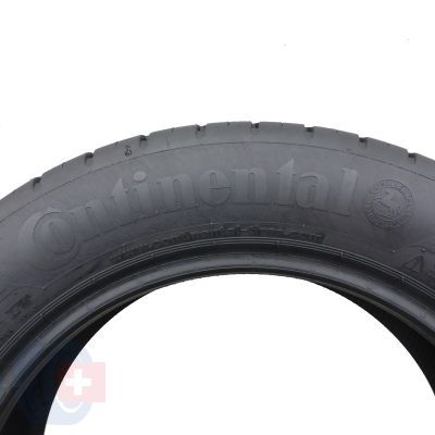 4. 2 x CONTINENTAL 195/55 R15 85V ContiEcoContact 5 Sommerreifen  2017/18 6-6.7mm