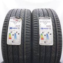 4. 215 55 16 4x CONTINENTAL 215/55 R16 97W XL UltrContact Sommerreifen 2023 VOLL WIE NEU 