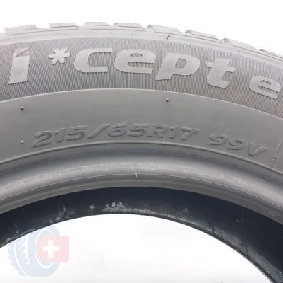 5. 215 65 17 2x HANKOOK 215/65 R17 99V Winter ICept evo2 SUV W320A Winterreifen 2018 6,2mm
