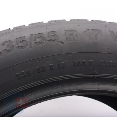 8. 235 55 17 4x CONTINENTAL 235/55 R17 103V XL WinterContact TS 850 P Winterreifen 2018 6,8-7,5mm