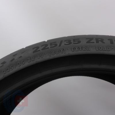 4. 225 35 19 2x CONTINENTAL 225/35 R19 88Y XL SportContact7 Sommerreifen 2023 7mm