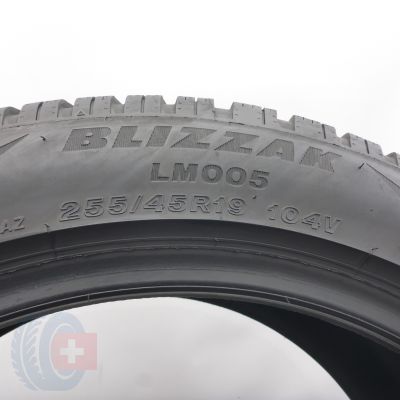 6. 255 45 19 4x BRIDGESTONE 255/45 R19 104V XL Blizzalk LM005 Winterreifen 2024 7,8-7mm