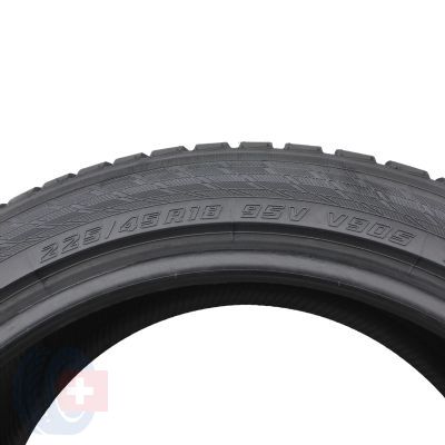 6. 225 45 18 4x YOKOHAMA 225/45 R18 95V XL BluEarth*Winter V905 Winterreifen 2017 6,8-7,8mm Wie Neu