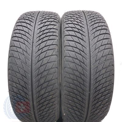 2 x MICHELIN 225/55 R18 102V XL Pilot Alpin 5 Winterreifen 2020 WIE NEU VOLL