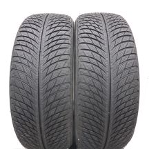 2 x MICHELIN 225/55 R18 102V XL Pilot Alpin 5 Winterreifen 2020 WIE NEU VOLL