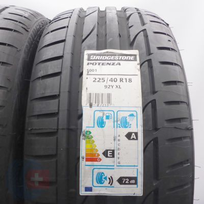 2.  225 40 18 2x Bridgestone 225/40 R18 92Y XL Potenza S001 Sommerreifen 2020 Ungebraucht  