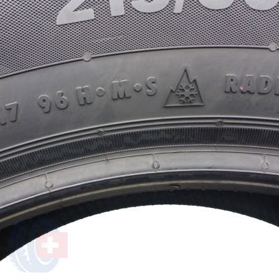 8. 215 60 17 4x CONTINENTAL 215/60 R17 96H ContiWinterContact TS 830 P M0 Winterreifen 2021 VOLL WIE NEU