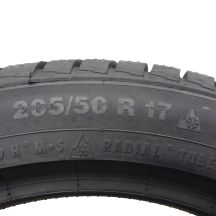 5. 205 50 17 4x CONTINENTAL 205/50 R17 89H ContiWinterContact TS830P BMW RUNFLAT Winterreifen 2017 WIE NEU VOLL