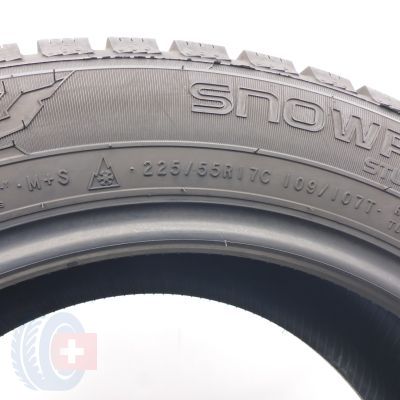 7.  225 55 17C 4x NOKIAN  225/55 R17C 109/107T Snowproof C Winterreifen 2025 8mm