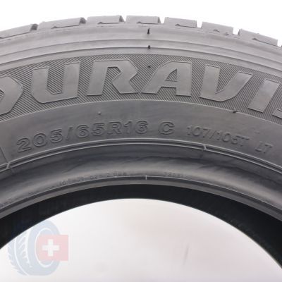 5. 205 65 16C 2x BRIDGESTONE 205/65 R16C 107/105T Duravis R660 Eco Sommerreifen 2023 8mm