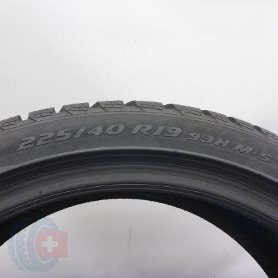 6. 225 40 19 1x PIRELLI 225/40 R19 93H XL Winter Sottozero 3 M0 Winterreifen 2022 Ungebraucht  