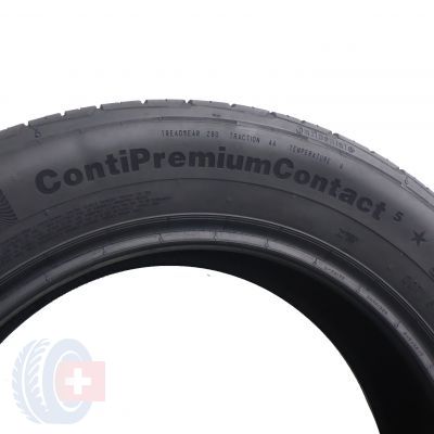 6. 2 x CONTINENTAL 225/55 R17 97W ContiPremiumContact 5 BMW Sommerreifen DOT17 6mm