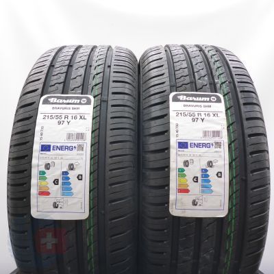 4. 215 55 16 4x BARUM 215/55 R16 97Y XL Bravuris 5HM Sommerreifen 2022 Ungebraucht  