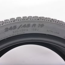6. 245 45 19 2x MICHELIN 245/45 R19 102W XL Pilot Alpin PA4 Winterreifen 2018/19 VOLL Ungebraucht   
