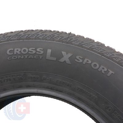 7. 4 x CONTINENTAL 215/70 R16 100H CrossContact LX Sport Sommerreifen M+S 2018 WIE NEU VOLL