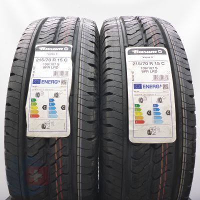 4. 215 70 15C 4x BARUM 215/70 R15C 109/107S Vanis 3 Sommerreifen 2023 VOLL WIE NEU 