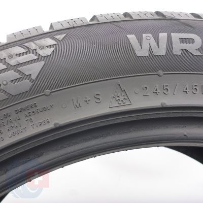 4. 245 45 18 2x NOKIAN 245/45 R18 100V XL WR Snowproof P Winterreifen 2023 6,2-7mm