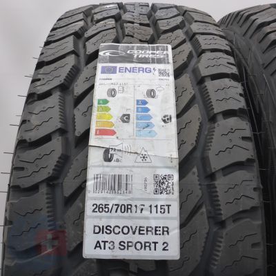 2. 265 70 17 2x COOPER 265/70 R17 115T Discoverer AT3 Sport 2 Ganzjahresreifen 2024 BVOLL WIE NEU