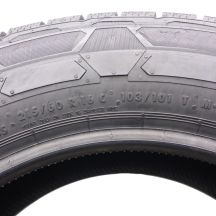 6. 215 60 16C 2x CONTINENTAL 215/60 R16C 103/101T VanContact Winter Winterreifen 2019 VOLL Wie Neu