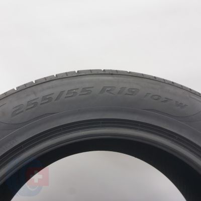 6. 255 55 19 4x PIRELLI 255/55 R19  107W XL P Zero Sommerreifen 2024 VOLL WIE NEU 