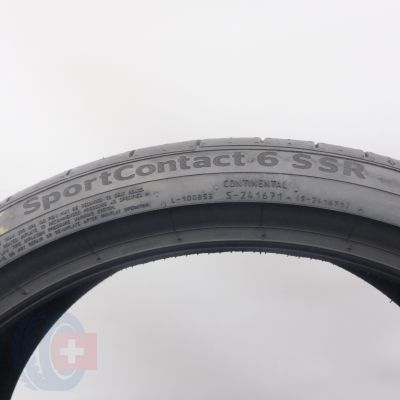 7. 225 35 19 4x CONTINENTAL 225/35 R19 88Y XL SportContact 6 RFT Sommerreifen 2020 VOLL WIE NEU 